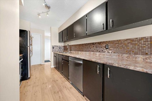 206-630 57 Avenue Sw, Calgary, AB - Indoor Photo Showing Kitchen