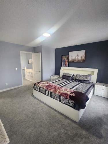1028 Taradale Drive Ne, Calgary, AB - Indoor Photo Showing Bedroom