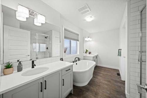 50 Bayview Circle Sw, Airdrie, AB - Indoor Photo Showing Bathroom