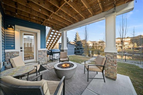 50 Bayview Circle Sw, Airdrie, AB - Outdoor With Deck Patio Veranda