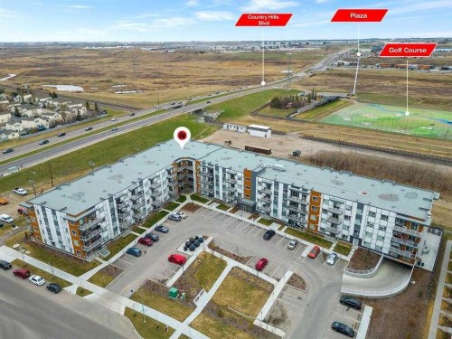 327-360 Harvest Hills Way Ne, Calgary, AB - Outdoor With View