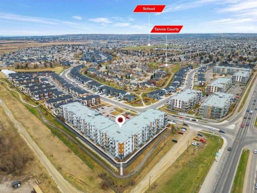 327-360 Harvest Hills Way Ne, Calgary, AB - Outdoor With View
