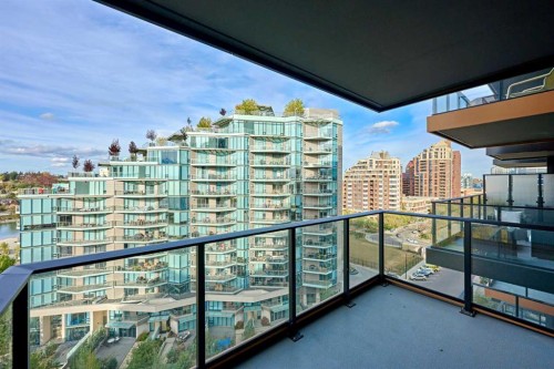1012-730 2 Avenue Sw, Calgary, AB - Outdoor With Balcony With View With Exterior