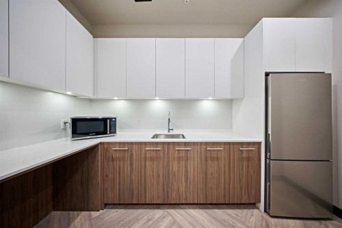 1012-730 2 Avenue Sw, Calgary, AB - Indoor Photo Showing Kitchen