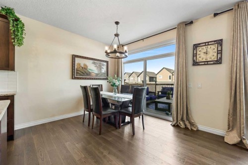 340 Lawthorn Way Se, Airdrie, AB - Indoor Photo Showing Dining Room
