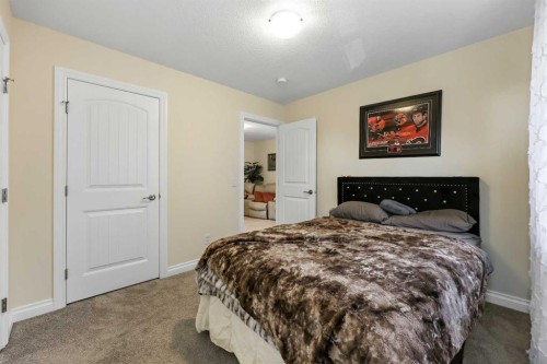 340 Lawthorn Way Se, Airdrie, AB - Indoor Photo Showing Bedroom