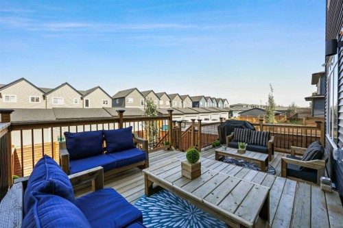 340 Lawthorn Way Se, Airdrie, AB - Outdoor With Deck Patio Veranda With Exterior