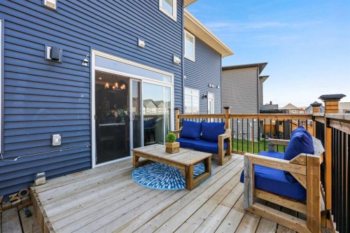 340 Lawthorn Way Se, Airdrie, AB - Outdoor With Deck Patio Veranda With Exterior