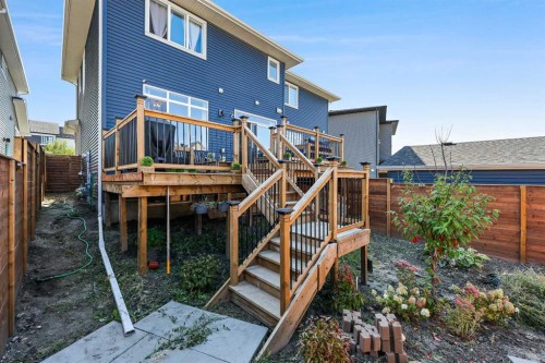 340 Lawthorn Way Se, Airdrie, AB - Outdoor With Deck Patio Veranda With Exterior