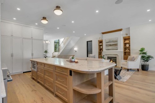 1936 31 Avenue Sw, Calgary, AB - Indoor With Fireplace