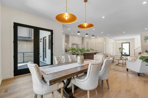 1936 31 Avenue Sw, Calgary, AB - Indoor Photo Showing Dining Room
