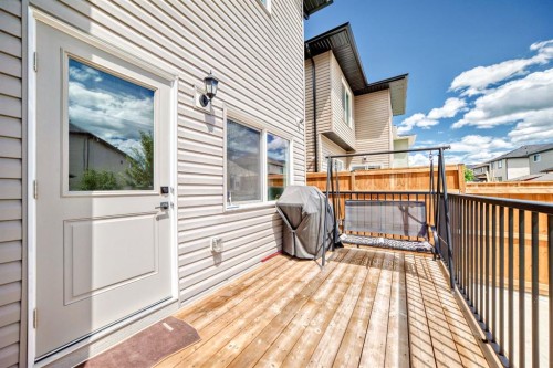 127 Saddlecrest Grove Ne, Calgary, AB - Outdoor With Deck Patio Veranda With Exterior