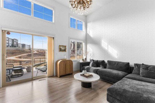 443 Sage Hill Grove Nw, Calgary, AB - Indoor Photo Showing Living Room