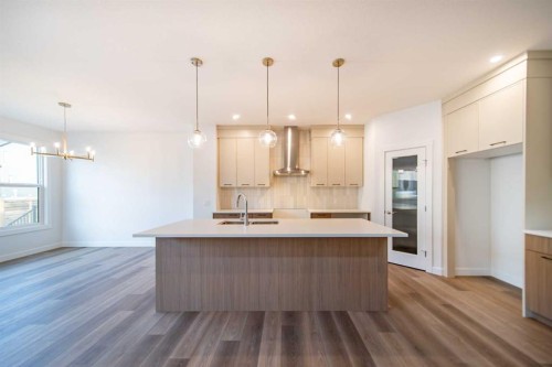 73 Royston Grove Nw, Calgary, AB - Indoor Photo Showing Kitchen With Double Sink With Upgraded Kitchen