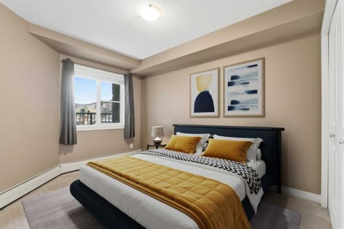 2119-81 Legacy Boulevard Se, Calgary, AB - Indoor Photo Showing Bedroom