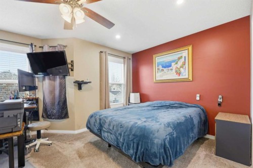 23 Prestwick Park Se, Calgary, AB - Indoor Photo Showing Bedroom
