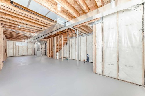 1168 Mahogany Boulevard Se, Calgary, AB - Indoor Photo Showing Basement