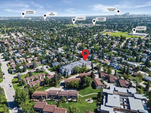 109-4507 45 Street Sw, Calgary, AB - Outdoor With View