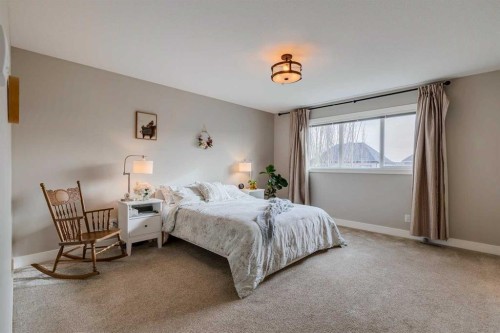 75 Masters Rise Se, Calgary, AB - Indoor Photo Showing Bedroom