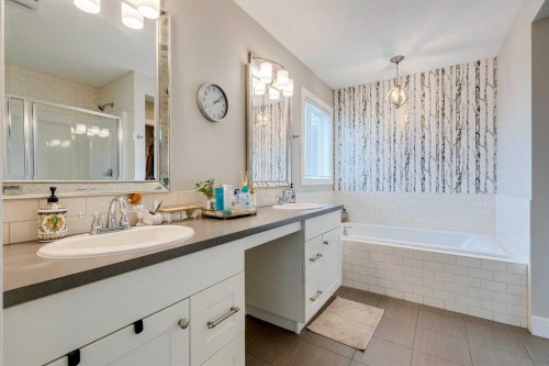 75 Masters Rise Se, Calgary, AB - Indoor Photo Showing Bathroom