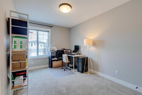 75 Masters Rise Se, Calgary, AB - Indoor Photo Showing Office