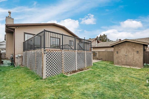 128 Ventura Way Ne, Calgary, AB - Outdoor With Deck Patio Veranda