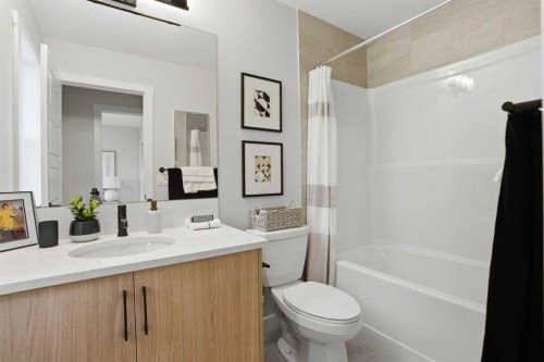 64 Buffaloberry Manor Se, Calgary, AB - Indoor Photo Showing Bathroom