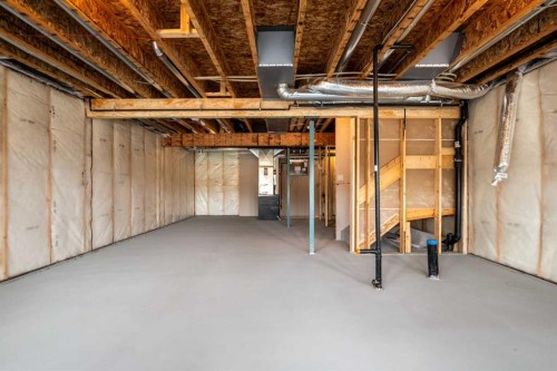 76 Creekview Manor Sw, Calgary, AB - Indoor Photo Showing Basement