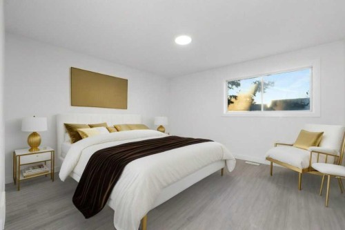 361 Martinwood Place Ne, Calgary, AB - Indoor Photo Showing Bedroom