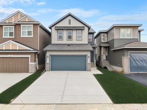 56 Creekstone Grove Sw, Calgary, AB - Outdoor With Facade