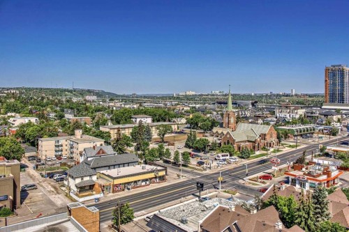 508-1330 15 Avenue Sw, Calgary, AB - Outdoor With View