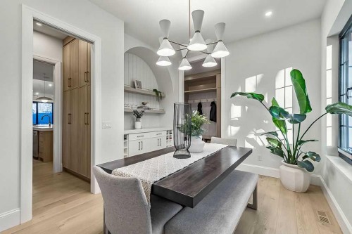 56 Lissington Drive Sw, Calgary, AB - Indoor Photo Showing Dining Room