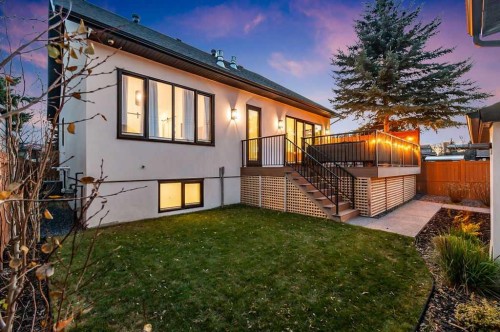 56 Lissington Drive Sw, Calgary, AB - Outdoor With Deck Patio Veranda