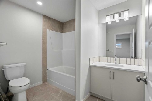 64 Homestead View Ne, Calgary, AB - Indoor Photo Showing Bathroom