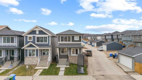 918 Creekside Boulevard Sw, Calgary, AB - Outdoor With Facade