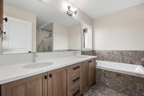 62 Amblefield Common Nw, Calgary, AB - Indoor Photo Showing Bathroom