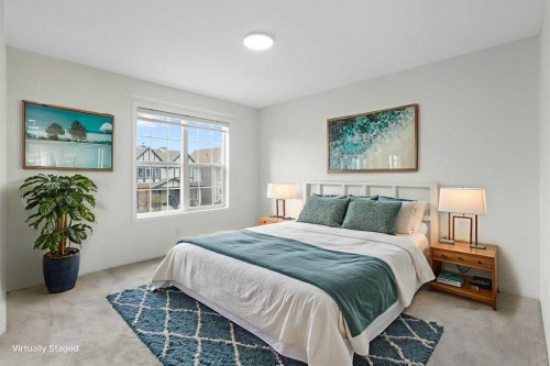 211 Elgin Meadows Gardens Se, Calgary, AB - Indoor Photo Showing Bedroom