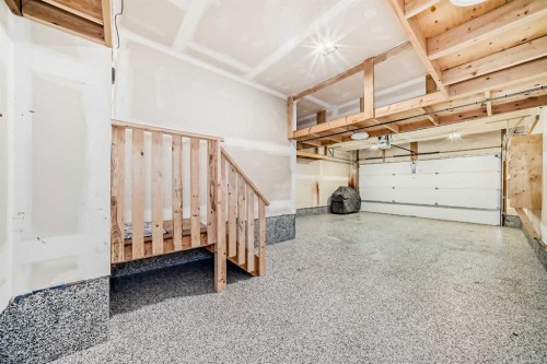 98 Legacy Lane Se, Calgary, AB - Indoor Photo Showing Garage