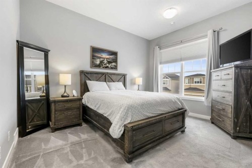 3 Sage Bluff Heights Nw, Calgary, AB - Indoor Photo Showing Bedroom