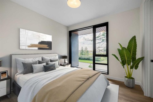 3C Willow Crescent Sw, Calgary, AB - Indoor Photo Showing Bedroom