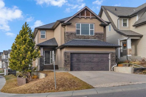 204 Sunset View, Cochrane, AB - Outdoor With Facade