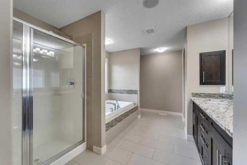 204 Sunset View, Cochrane, AB - Indoor Photo Showing Bathroom