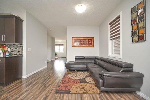 109 Red Embers Crescent Ne, Calgary, AB - Indoor Photo Showing Living Room