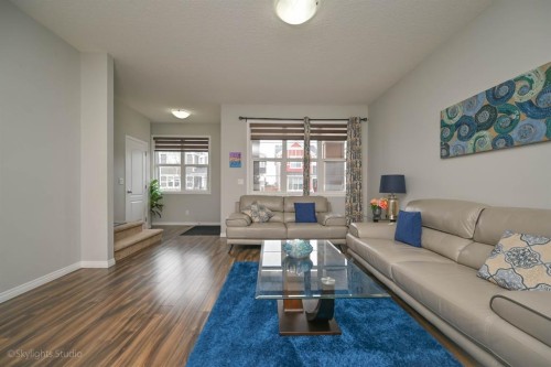 109 Red Embers Crescent Ne, Calgary, AB - Indoor Photo Showing Living Room