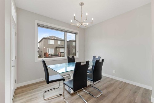 7 Corner Glen Common Ne, Calgary, AB - Indoor Photo Showing Dining Room