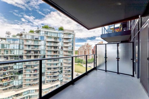 1013-730 2 Avenue Sw, Calgary, AB - Outdoor With Balcony With View With Exterior