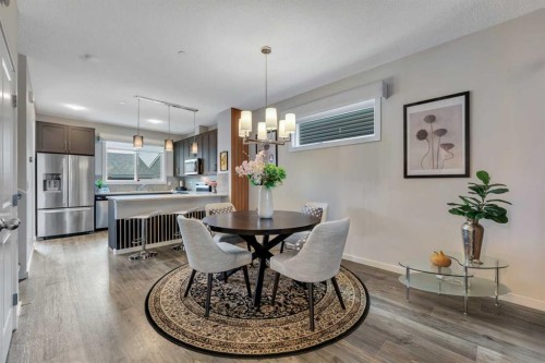 784 Livingston Hill Ne, Calgary, AB - Indoor Photo Showing Dining Room