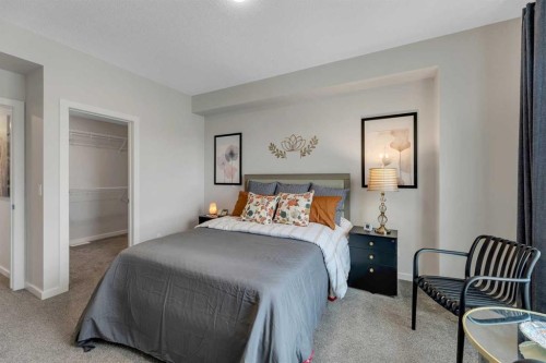 784 Livingston Hill Ne, Calgary, AB - Indoor Photo Showing Bedroom
