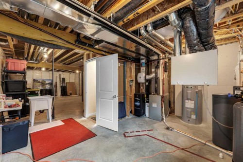 784 Livingston Hill Ne, Calgary, AB - Indoor Photo Showing Basement