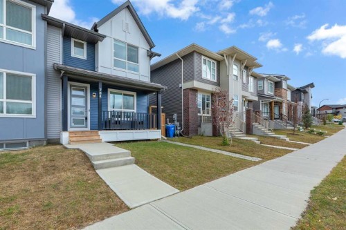 784 Livingston Hill Ne, Calgary, AB - Outdoor With Deck Patio Veranda With Facade